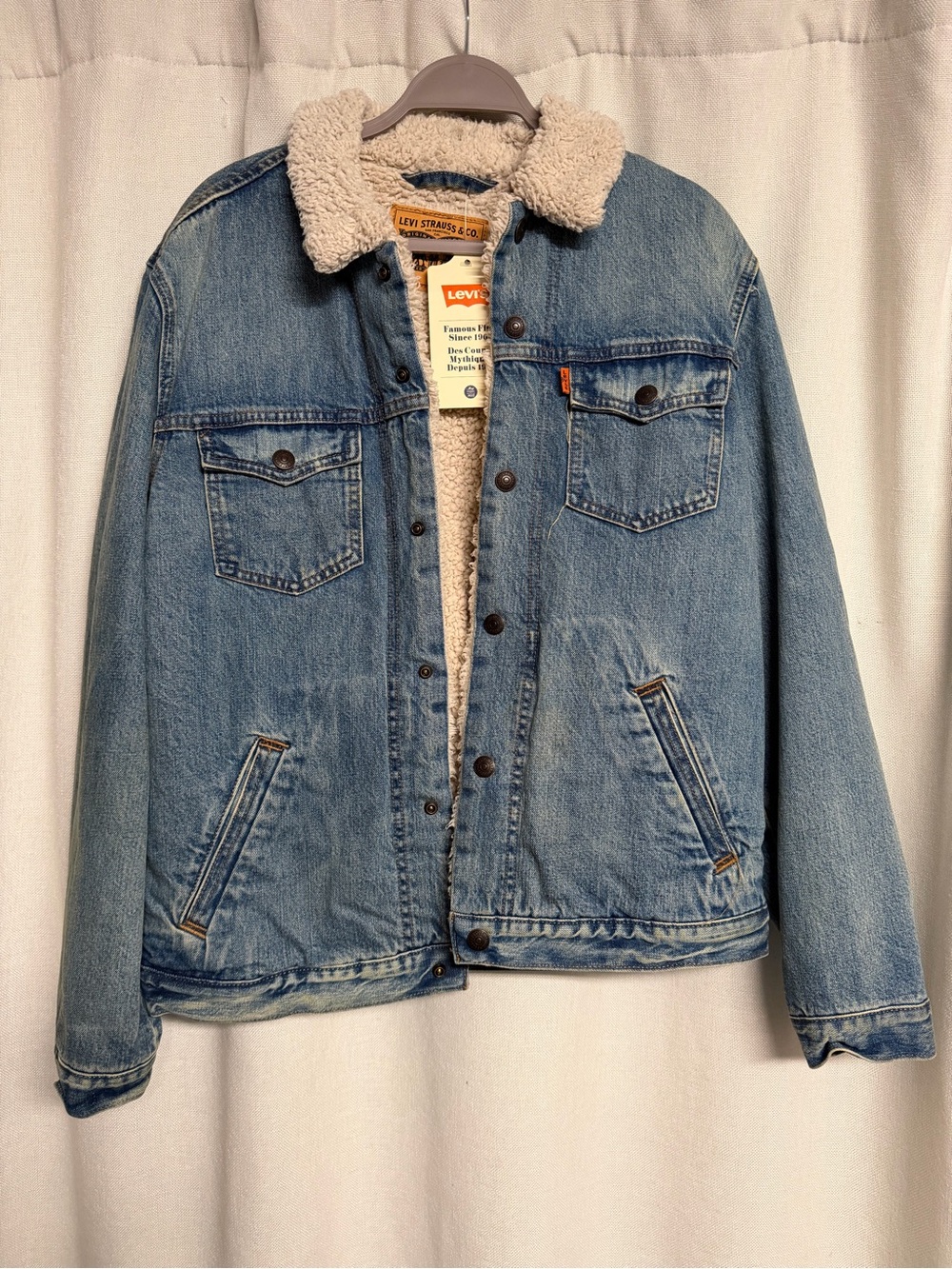 Levi's Sherpa-Lined Denim Jacket